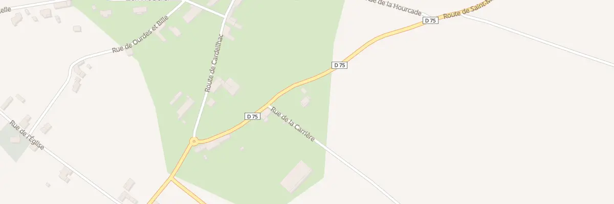 Plan du 21 Rue de la Carrière à Lalouret-Laffiteau