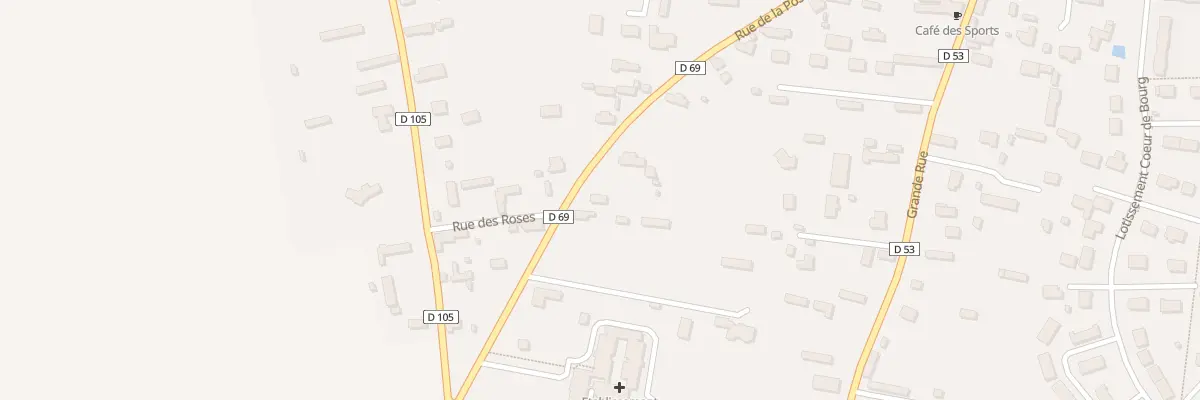 Plan du 17 Rue de la Poste à Néville