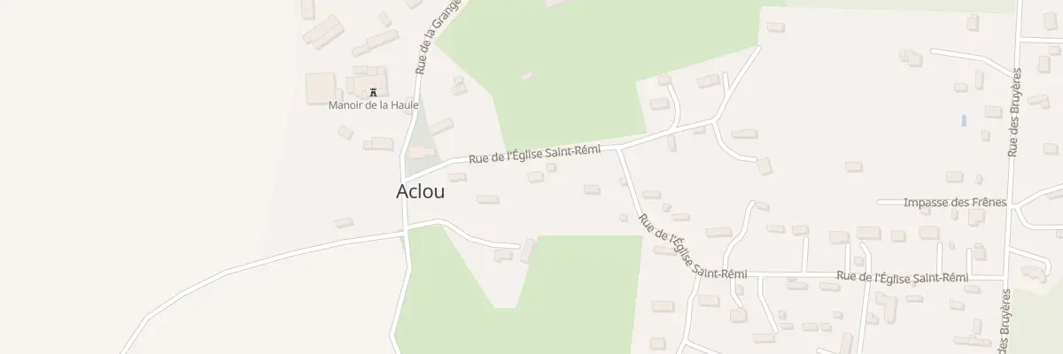 Plan du 19 Rue de l’Eglise à Aclou