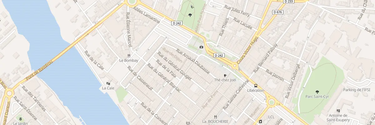 Plan du 6 Rue Trinchant à Villeneuve-sur-Lot