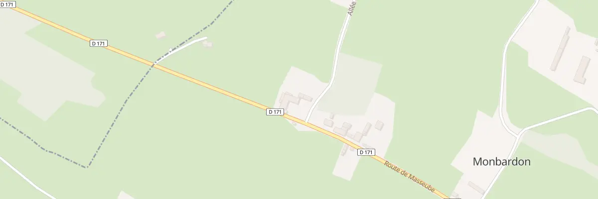 Plan du 5001 Mandurre à Monties