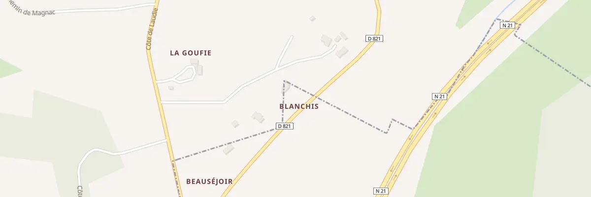 Plan du 2625 Rte du Plateau à Saint-Antoine-de-Ficalba