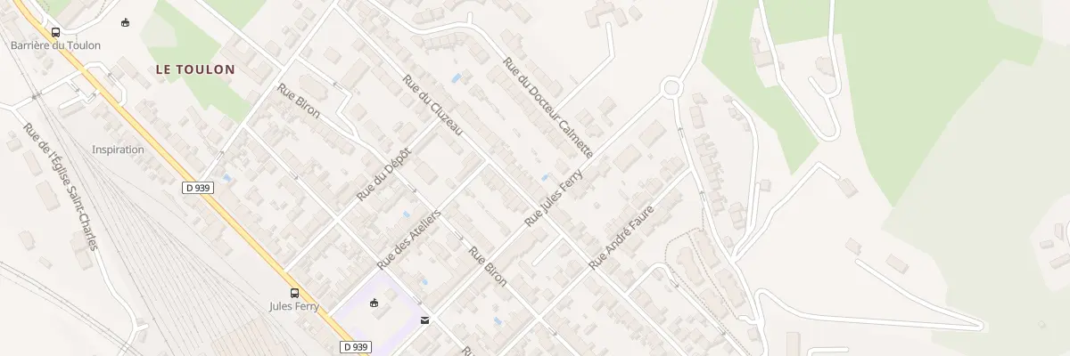 Plan du 62 Rue du Cluzeau à Périgueux