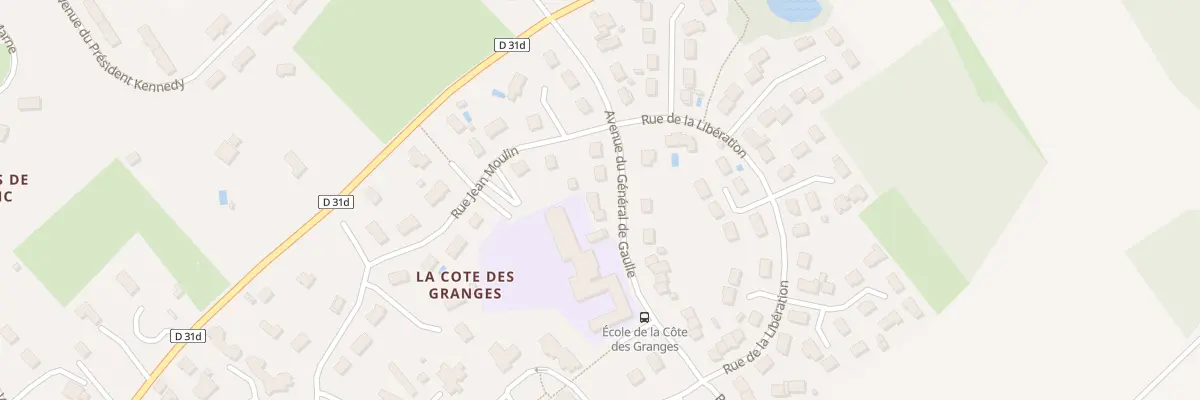 Plan du 16B Av du Gen de Gaulle à Descartes