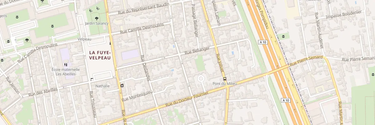 Plan du 64 Rue Legras à Tours