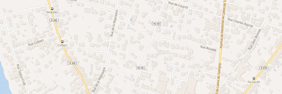 Plan du 37 Rue de Contièges à Villeneuve-sur-Lot