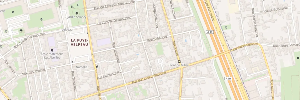 Plan du 66 Rue Legras à Tours