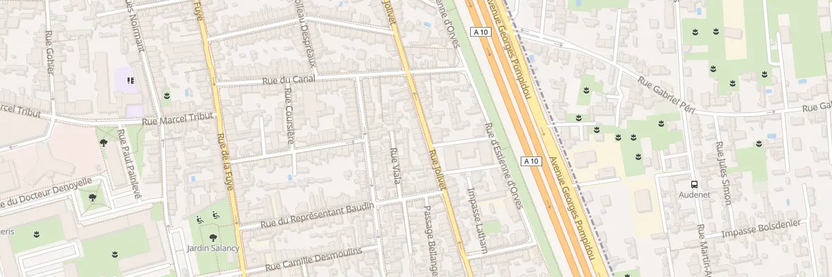 Plan du 111 Rue Jolivet à Tours
