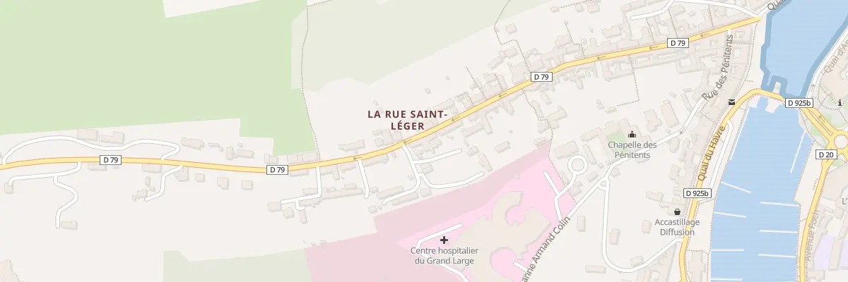Plan du 120T Rue Saint-Léger à Saint-Valery-en-Caux