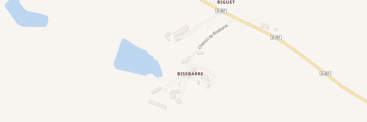 Plan du 180 Che de Bizebarre à Saint-Eutrope-de-Born