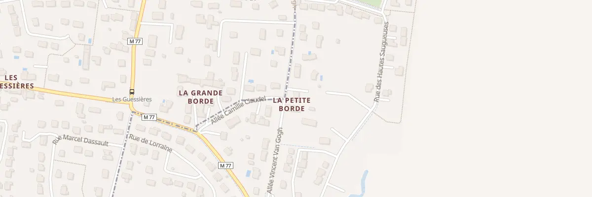 Plan du 11B All Vincent Van Gogh à Notre-Dame-d’Oé