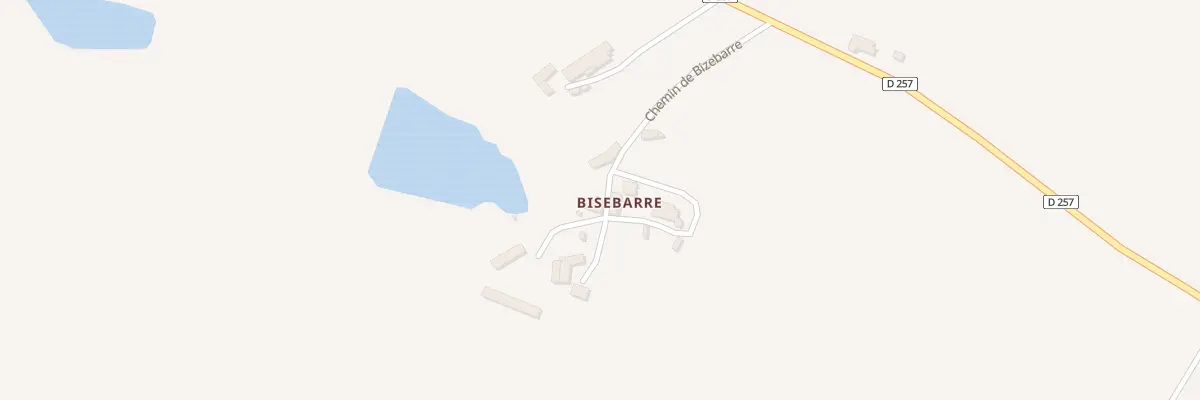 Plan du 226 Che de Bizebarre à Saint-Eutrope-de-Born