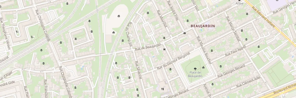 Plan du 43B Rue de Beaujardin à Tours