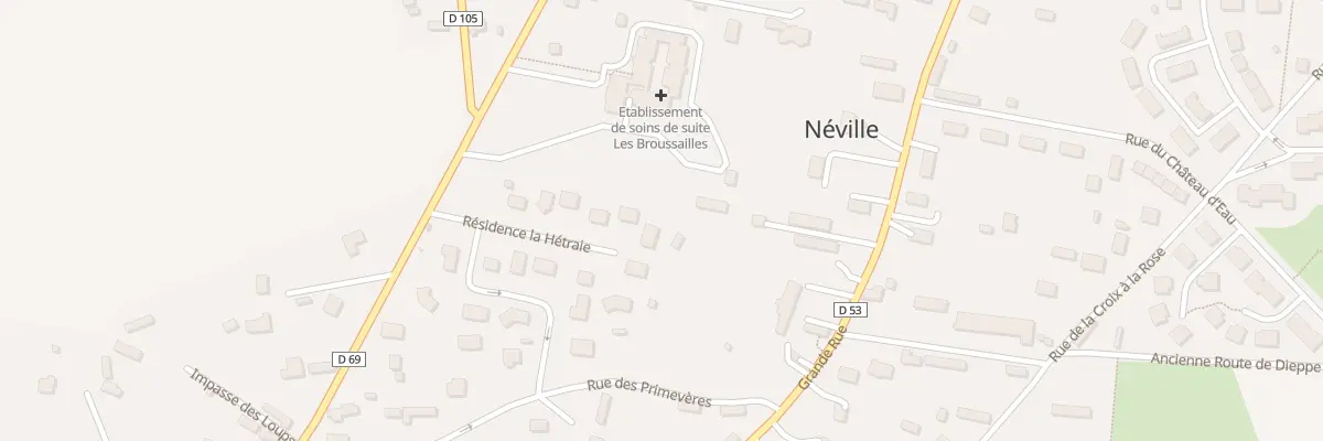 Plan du 6 Res la Hetraie à Néville