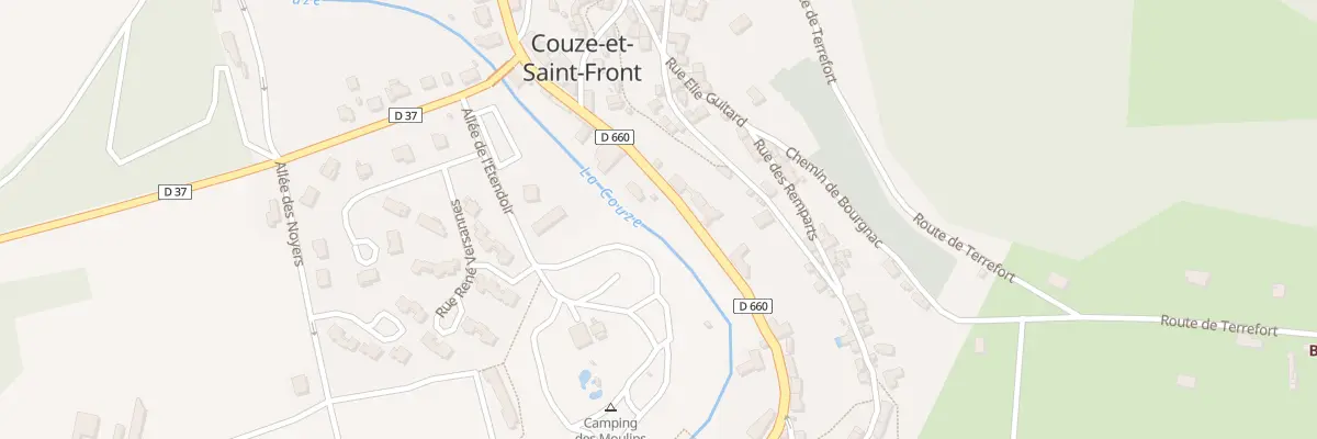 Plan du 610 Av de Cahors à Couze-et-Saint-Front