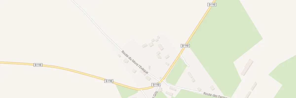 Plan du 38 Rte du Mont l’Eveque à Hautot-le-Vatois