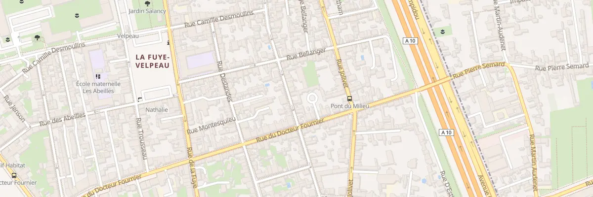 Plan du 74 Rue Legras à Tours