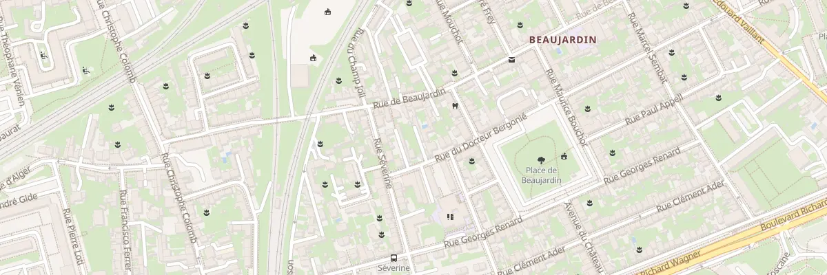 Plan du 41 Rue de Beaujardin à Tours