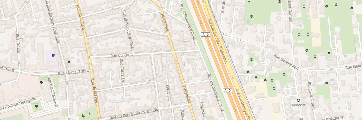 Plan du 88 Rue Jolivet à Tours