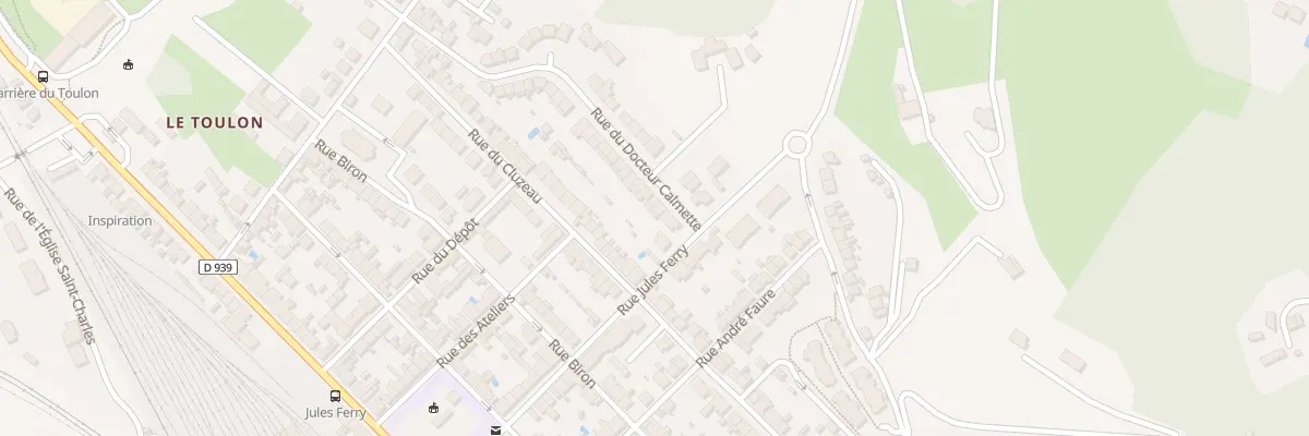 Plan du 5 Rue du Docteur Calmette à Périgueux