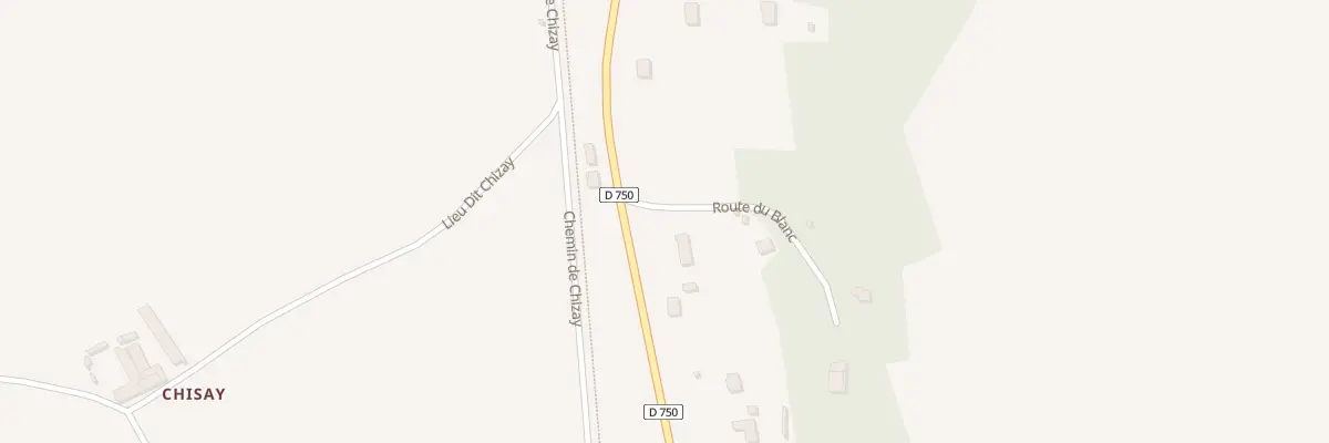Plan du 11 Rte du Blanc à Abilly