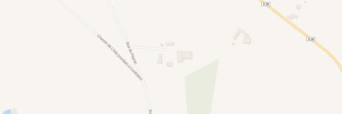 Plan du 12 Le Perat à Millac