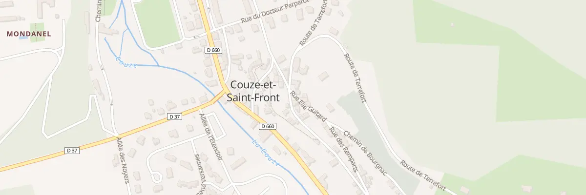 Plan du 278 Rue Jean De La Salle à Couze-et-Saint-Front