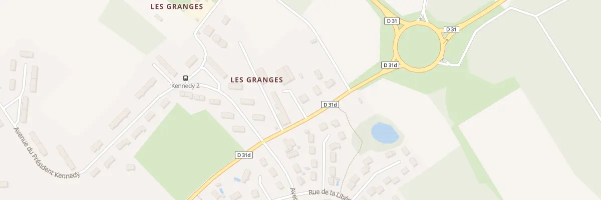 Plan du 22 Av du Lt Mennesson à Descartes