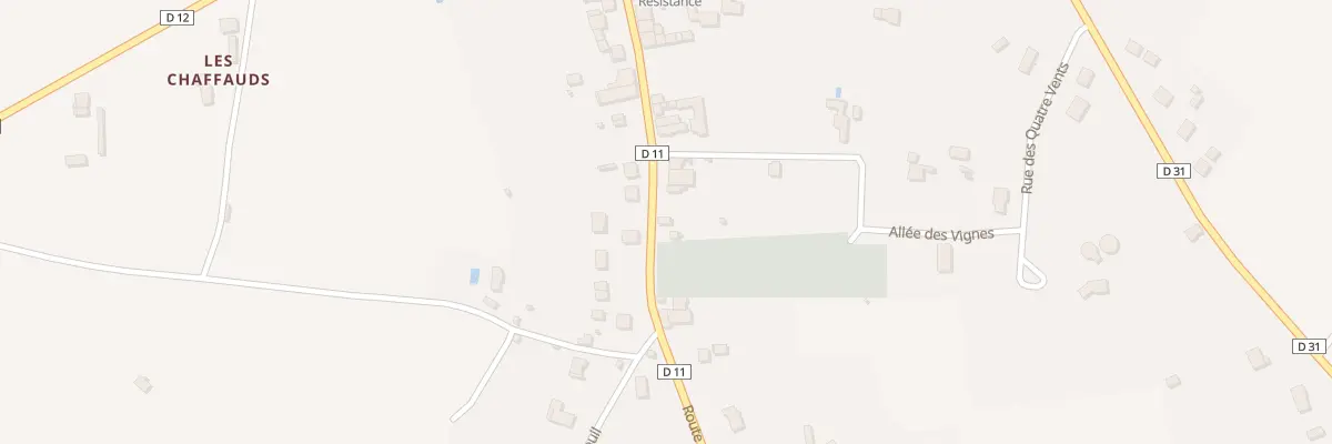 Plan du 13 Rte de l’Isle Jourdain à Persac