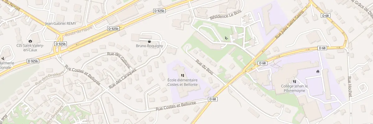 Plan du 11 Rue du Bois à Saint-Valery-en-Caux