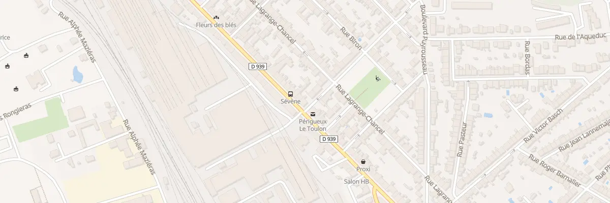 Plan du 34 Rue Pierre Sémard à Périgueux