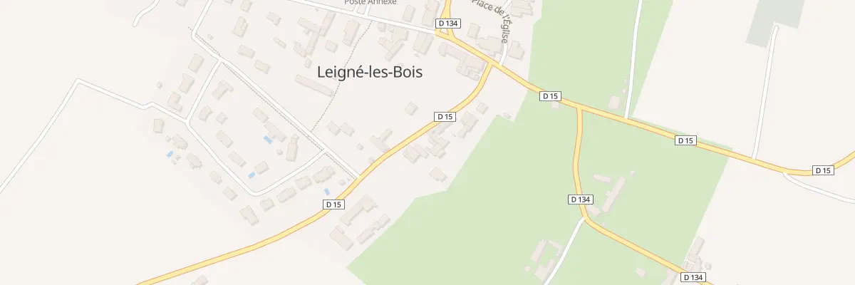 Plan du 11 Rue de la Gare à Leigné-les-Bois