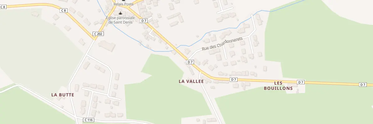 Plan du 26 Rue de Saint Segre à Cormes