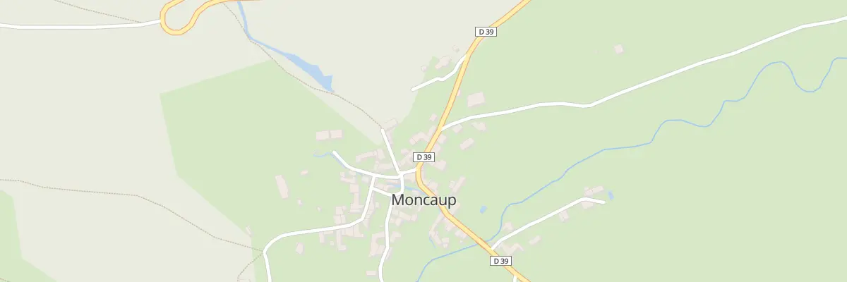 Plan du 5 Village à Moncaup