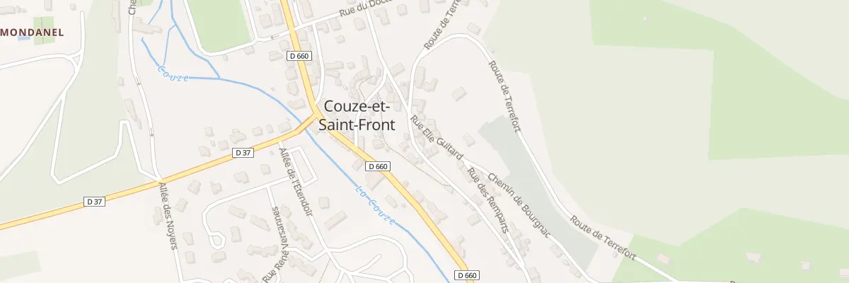 Plan du 282 Rue Jean De La Salle à Couze-et-Saint-Front