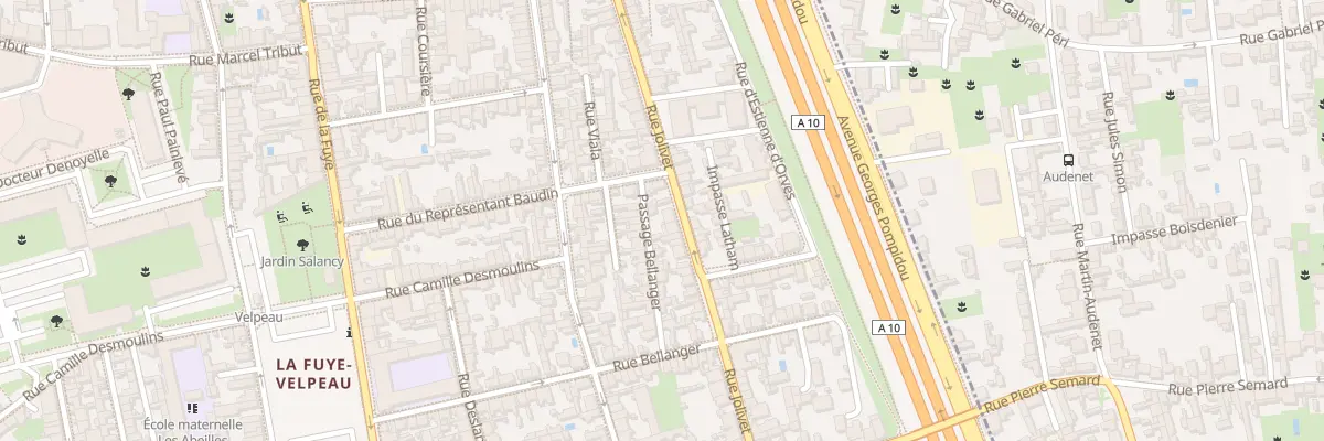 Plan du 135 Rue Jolivet à Tours