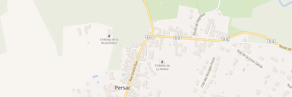 Plan du 4 Rue de la Mothe à Persac