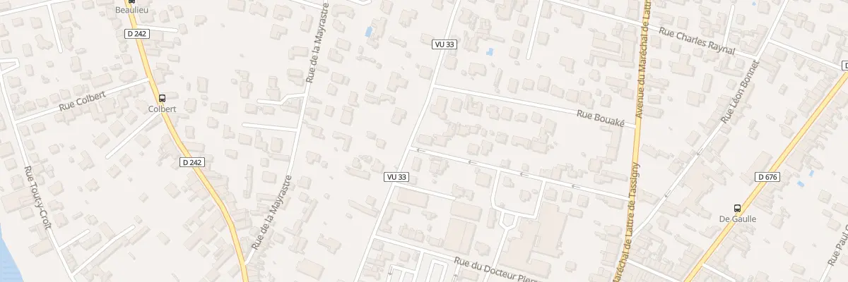 Plan du 42 Rue de Contièges à Villeneuve-sur-Lot