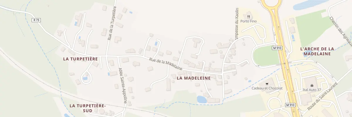 Plan du 22T Rue de la Madelaine à Chambray-lès-Tours