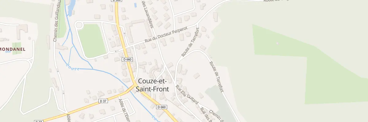 Plan du 670 Rue Jean De La Salle à Couze-et-Saint-Front