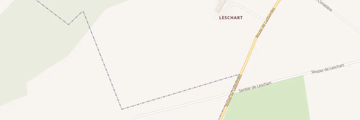 Plan du 40 Leschart à Charlas