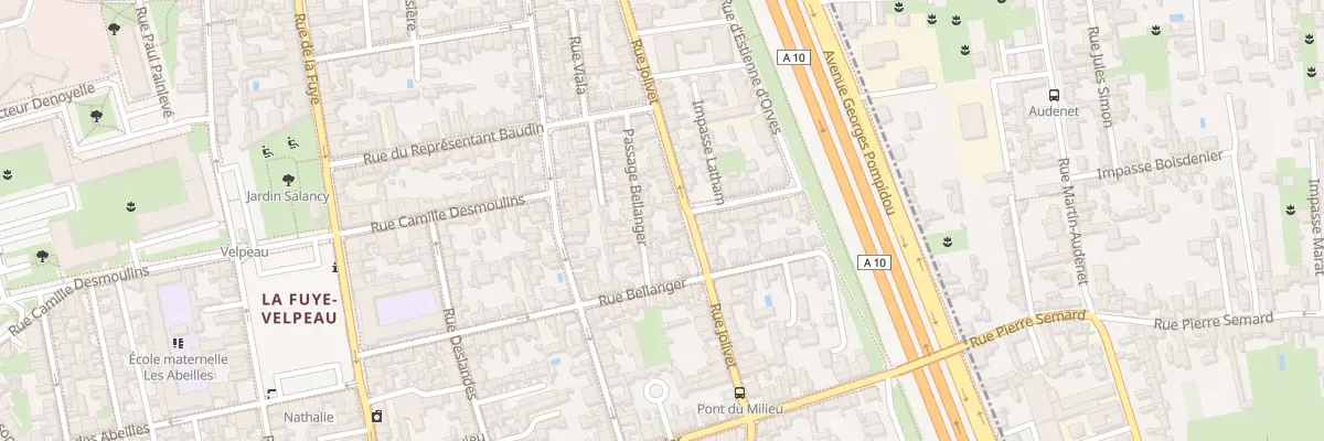 Plan du 147 Rue Jolivet à Tours