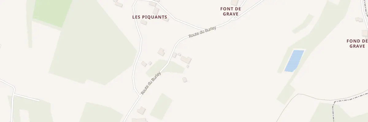 Plan du 61 Les Piquants Sud à Saint-Amand-de-Vergt