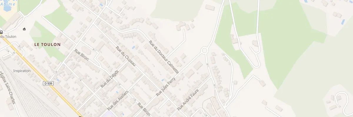 Plan du 8 Rue du Docteur Calmette à Périgueux