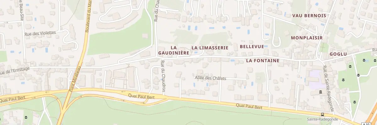 Plan du 141 Rue de l’Ermitage à Tours