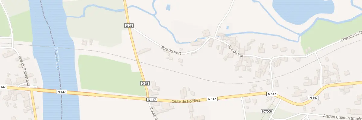 Plan du 63 Rue du Port à Lussac-les-Châteaux
