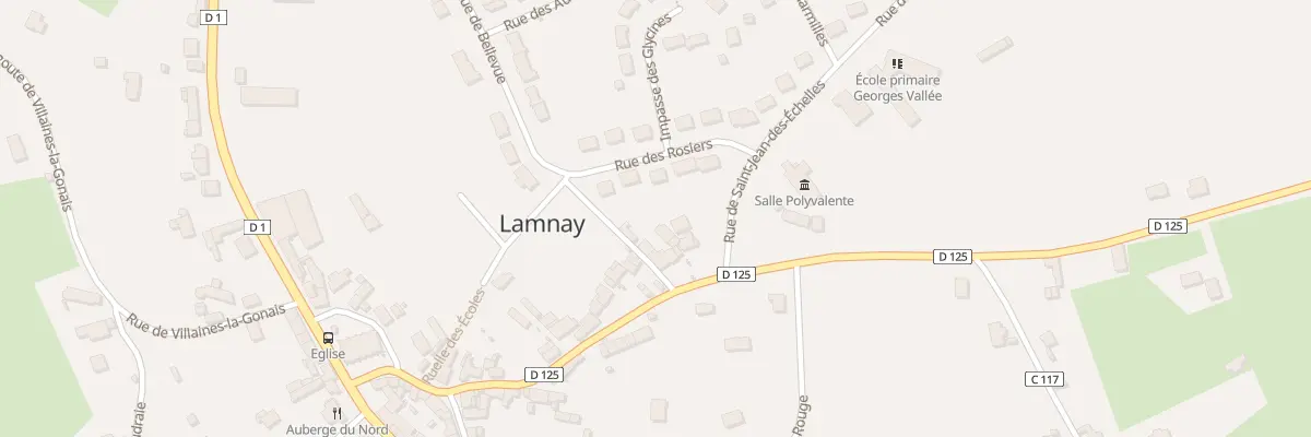 Plan du 4 Imp de Bellevue à Lamnay