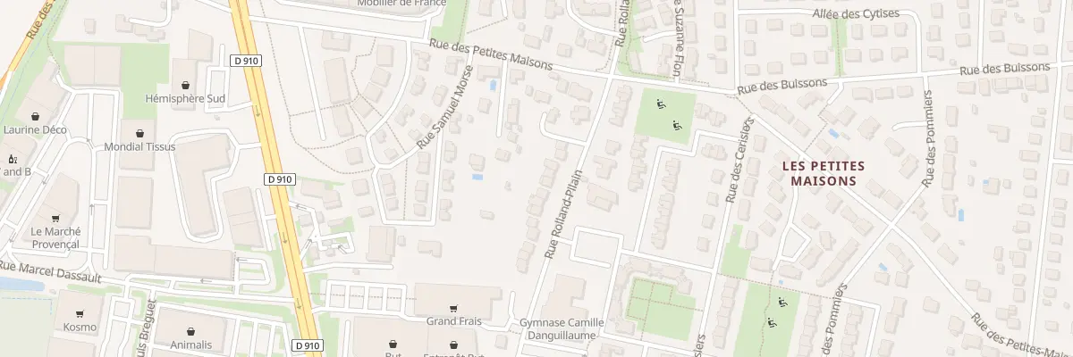 Plan du 36 Rue Rolland Pilain à Chambray-lès-Tours