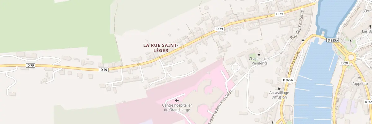 Plan du 106 Rue Saint-Léger à Saint-Valery-en-Caux