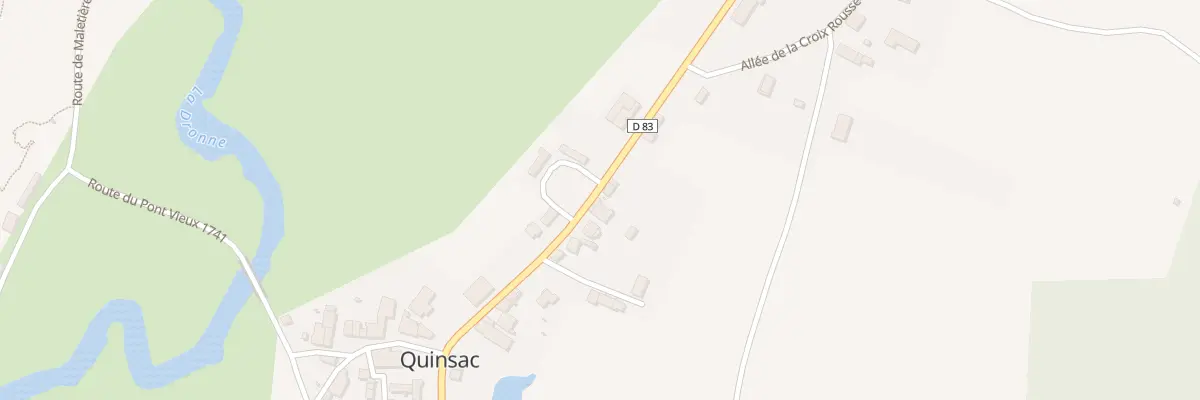 Plan du 320 Av du Tacot à Quinsac